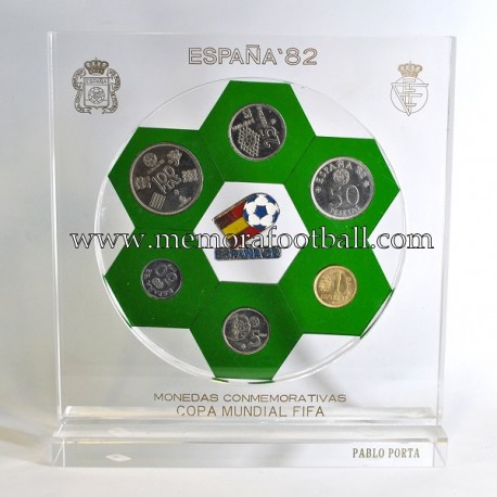 Colección Oficial de monedas del Campeonato Mundial España 1982 Colección Oficial de monedas del Campeonato Mundial España 1982