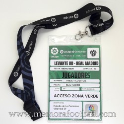 Pase de acceso al estadio...