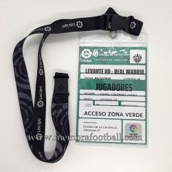 Pase de acceso al estadio...