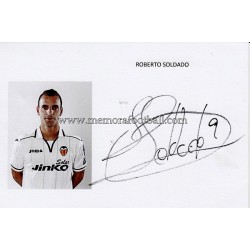 ROBERTO SOLDADO Valencia CF...