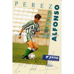 ALFONSO PÉREZ Real Betis...