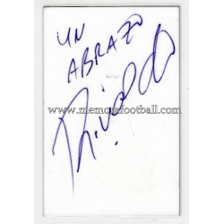 RIVALDO autograph