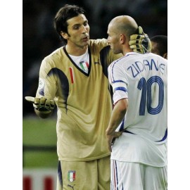 "Gianluigi BUFFON" 2006 FIFA World Cup Final match un worn gloves