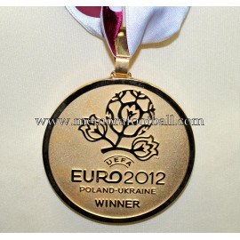 UEFA Euro 2012. Gold Winner's Medal Spain	