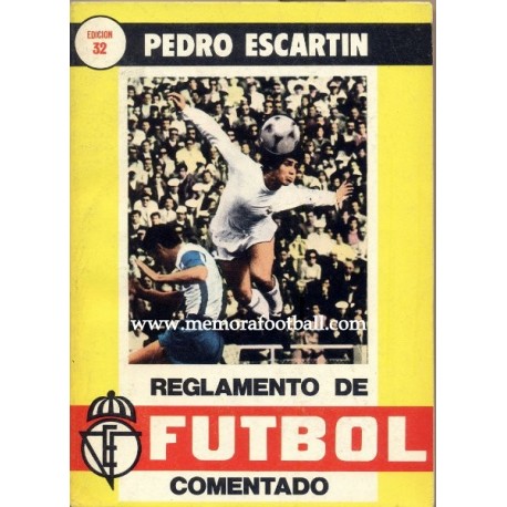 Rules of Football 1980 by Pedro Escartín 
