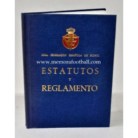 "Estatutos y Reglamentos" RFEF 1974