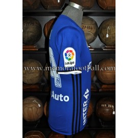 "ÓSCAR GIL" Real Oviedo vs Nastic 04-12-2016 match worn shirt