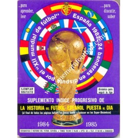 Spanish League 1ª Division 1984-85 football calendar