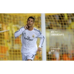"CRISTIANO RONALDO" LFP 2013-14 match un worn shirt