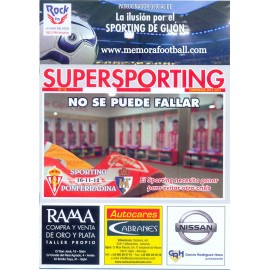 Programa Sporting de Gijón v Ponferradina 16-11-2012﻿ 