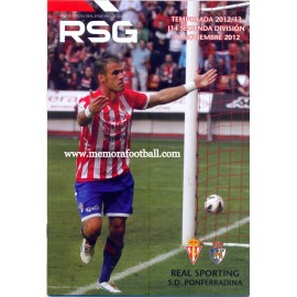 Sporting de Gijón v Ponferradina 16-11-2012