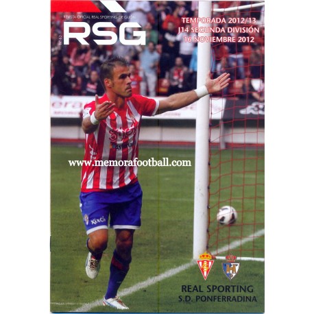 Sporting de Gijón v Ponferradina 16-11-2012