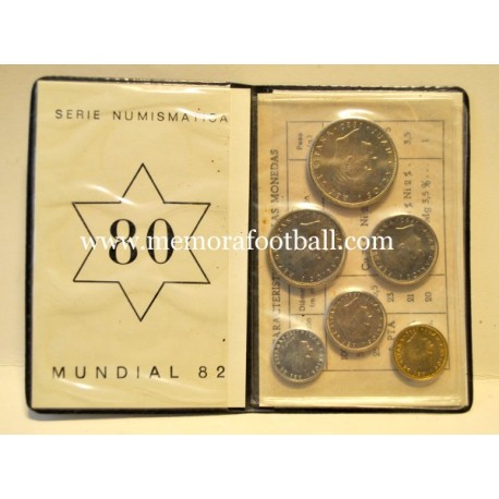 1982 FIFA World Cup Spain commemorative coins