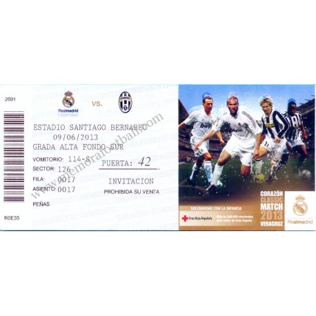 Real Madrid vs Juventus  "Corazón Classic Match 2013"﻿