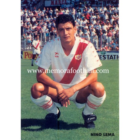 NINO LEMA Rayo Vallecano 1990