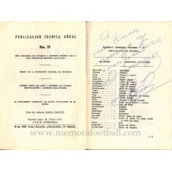 Reglamento del Fútbol, 1975 por Pedro Escartín