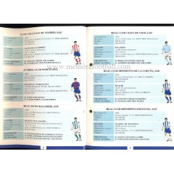 Directory - Calendar Spanish League 1998/1999