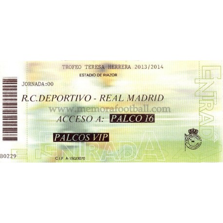 Real Madrid v Deportivo de la Coruña LFP 2012/2013, used