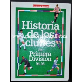Historia de los clubes de Primera División, 94-95﻿