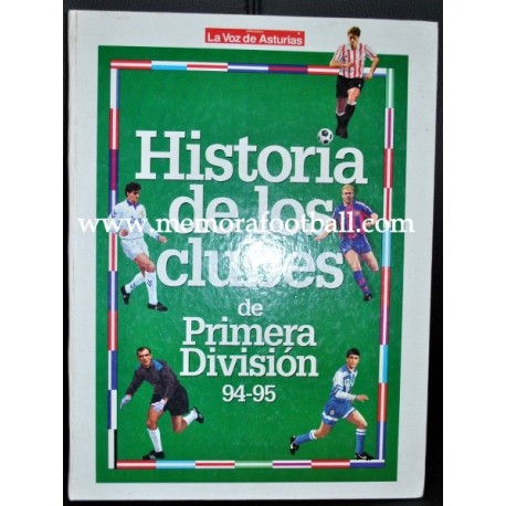 Historia de los clubes de Primera División, 94-95﻿