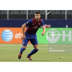 PIQUÉ FC Barcelona & Spain National Team 2011-2012 match worn boots