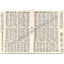 Spanish League 1ª Division 1972-1973 football calendar