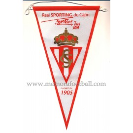 Banderín del Real Sporting de Gijón (Spain) 1990s 