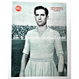 ARZANEGUI Real Madrid CF 1940s