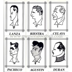 Real Oviedo 1951-1952 caricatures