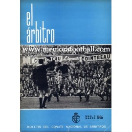 EL ÁRBITRO magazine 1966 nº9