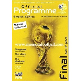 2006 FIFA World Cup Official Programme. English Edition