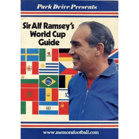 Sir Alf Ramsey´s 1970 Guía del Campeonato Mundial Mexico 1970