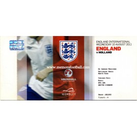 England v Holland 10/08/2011