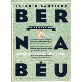 Santiago Bernabeu Stadium 50 Aniversario 1997