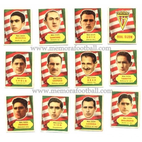 Colección de cromos Real Gijón 1952