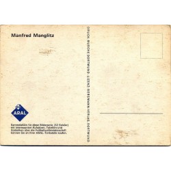 Manfred Manglitz (FC Köln) 1960s postcard﻿