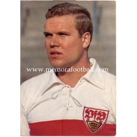 Klaus-Dieter Sieloff (VfB Stuttgart) 1960s postcard﻿
