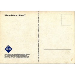 Klaus-Dieter Sieloff (VfB Stuttgart) 1960s postcard﻿