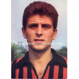 Gianni Rivera (AC Milan) 1960s postcard﻿