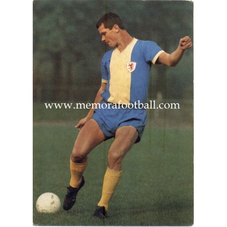 Lothar Ulsaß (Eintracht Braunschweig) 1960s postcard﻿