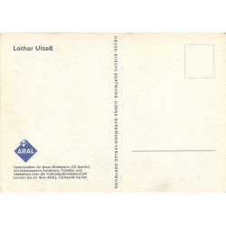 Lothar Ulsaß (Eintracht Braunschweig) 1960s postcard﻿