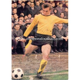 Reinhard Libuda (Borussia Dortmund) 1960s postcard﻿