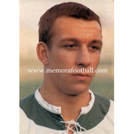 Horst-Dieter Höttges (Werder Bremen) 1960s postcard﻿