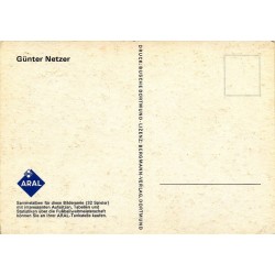 Günter Netzer (Borussia Mönchengladbach) 1960s postcard﻿