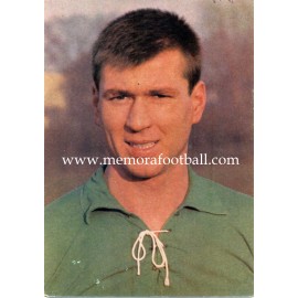 Josef Piontek (Werder Bremen) 1960s postcard﻿