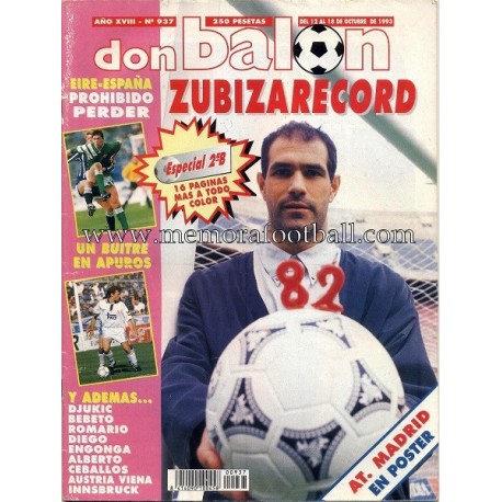 DON BALON nº 937 12-18 Octubre 1993﻿﻿