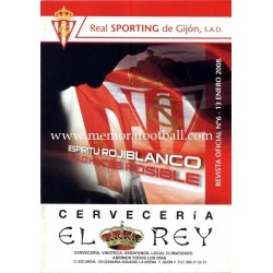 Official magazine of the Sporting de Gijon 2007-08 completed