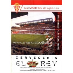 Official magazine of the Sporting de Gijon 2007-08 completed