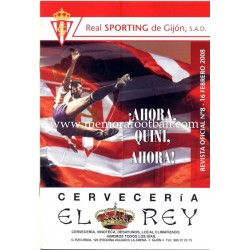 Official magazine of the Sporting de Gijon 2007-08 completed