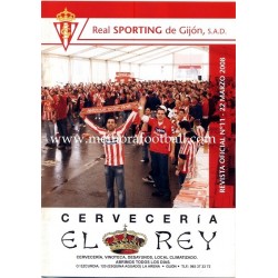 Official magazine of the Sporting de Gijon 2007-08 completed